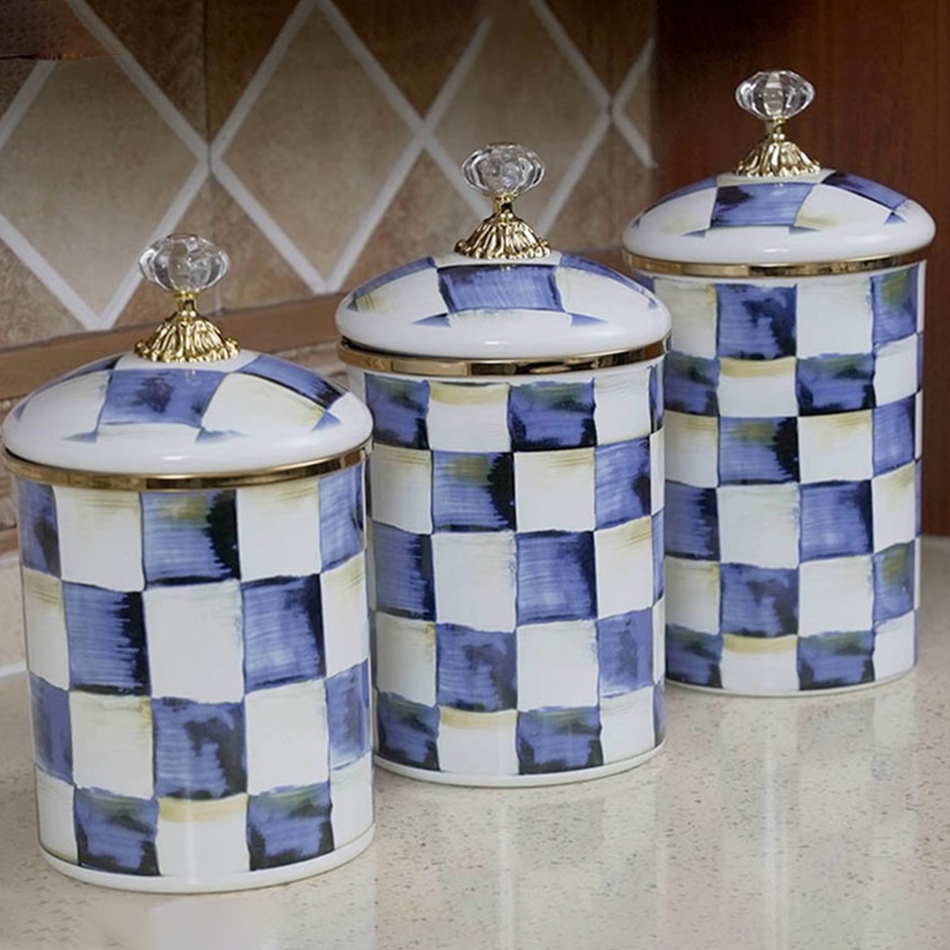 Kitchen Appliances Vintage - European Retro Classic Storage Jar Ornament