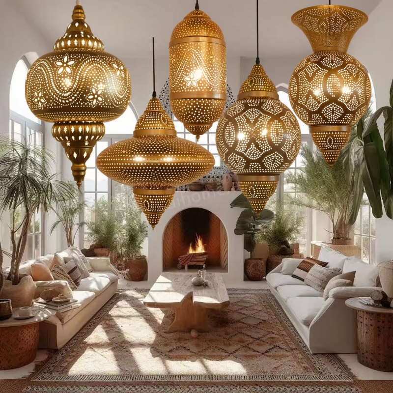 Kitchen Appliances Vintage - Designer's Creative Retro Iron Pendant Lamp