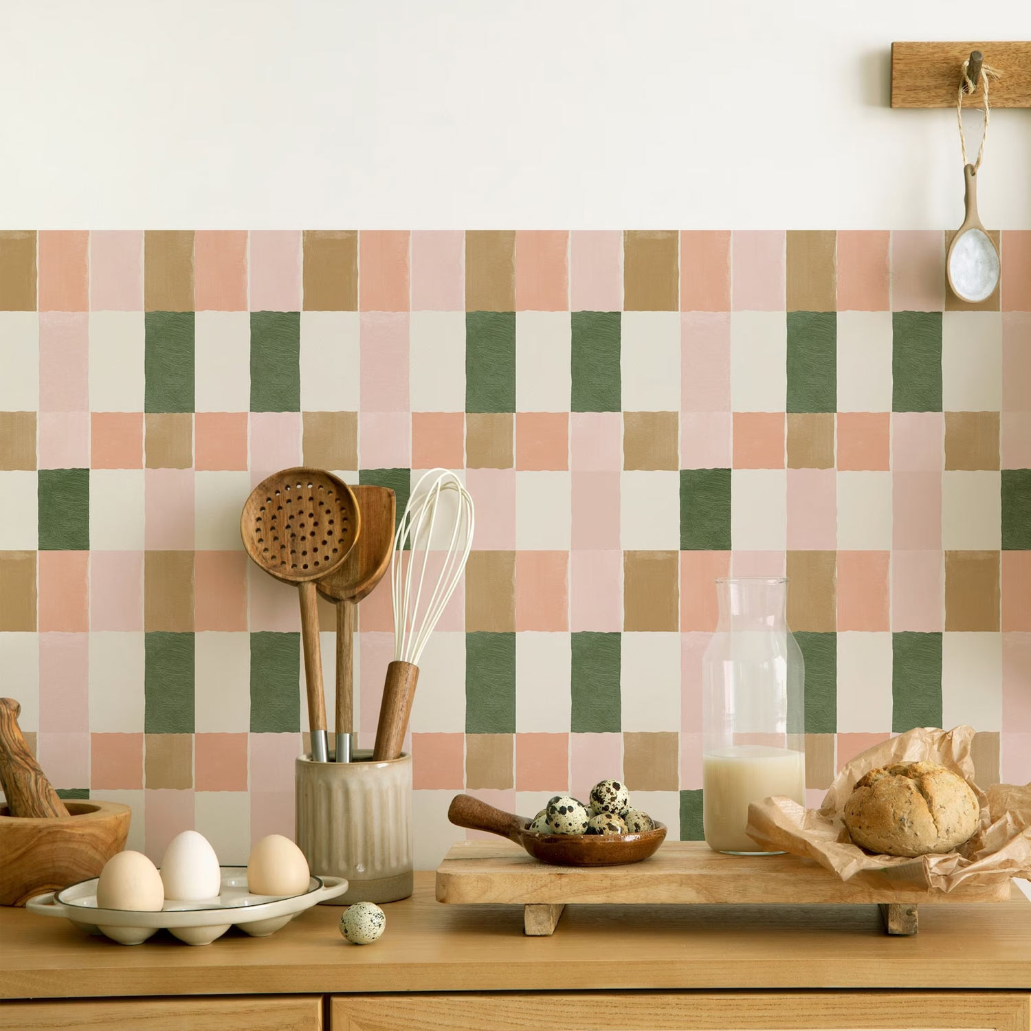 Kitchen Appliances Vintage - 1set 10pcs Retro Pink and Green