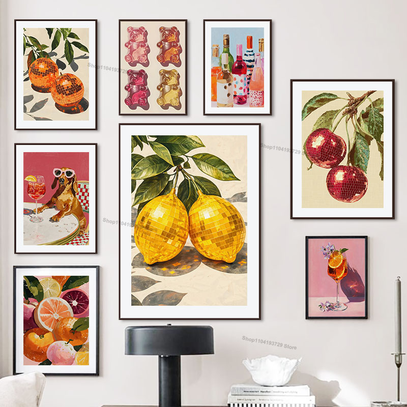 Retro Trendy Lemon Orange Dog  - Kitchen Appliances Vintage recension och pris