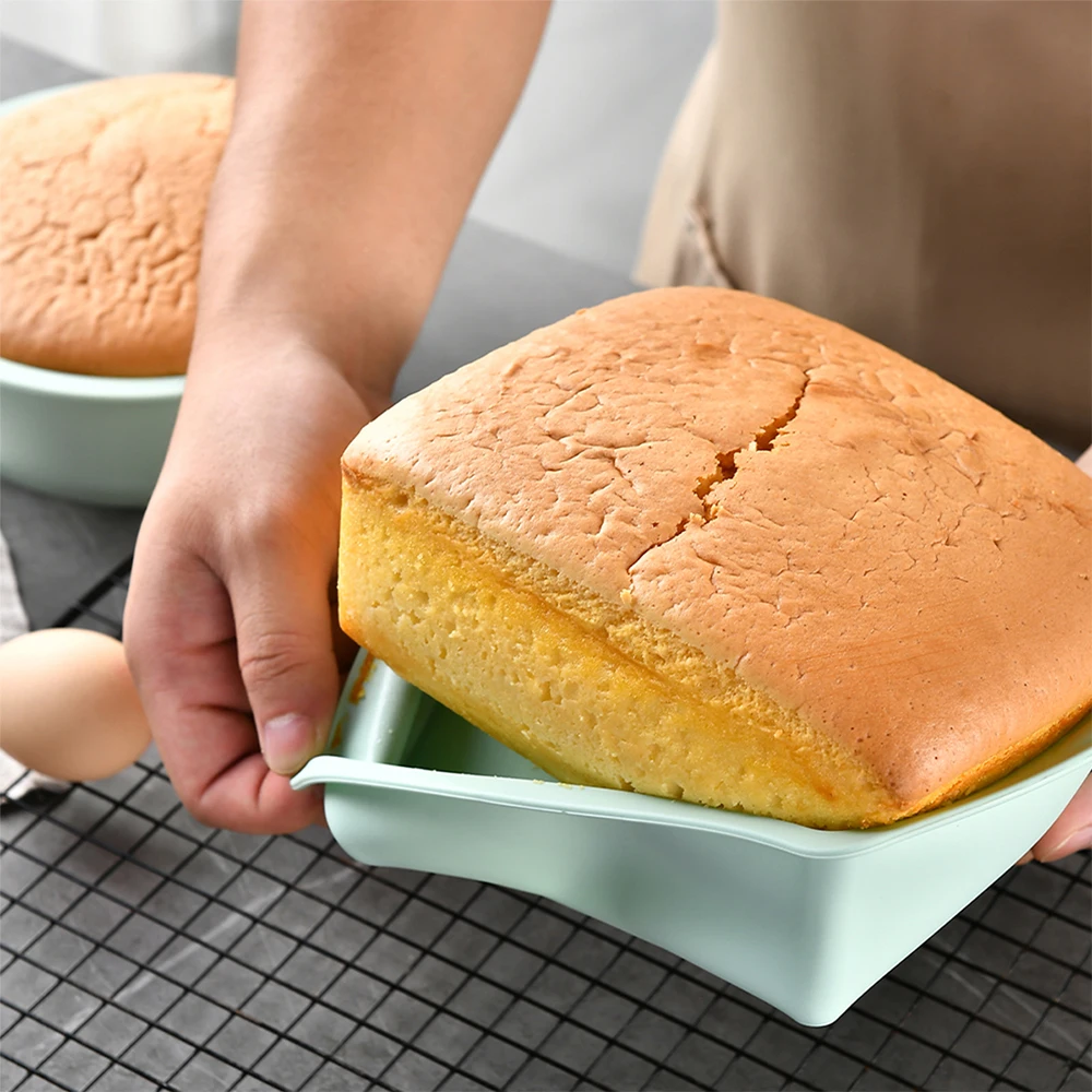 1/4Pcs Silicone Square Cake Mo - Kitchen Appliances Baking recension och pris