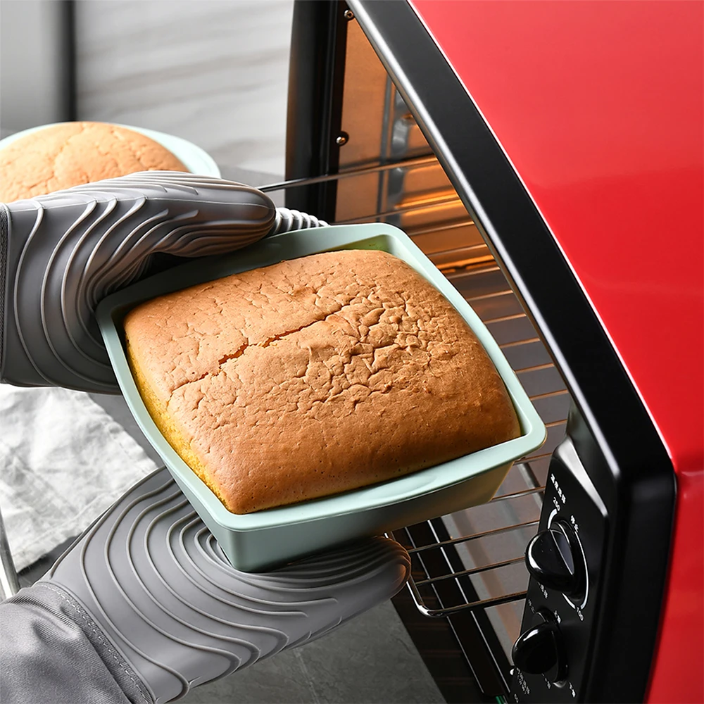 1/4Pcs Silicone Square Cake Mo - Kitchen Appliances Baking recension och pris