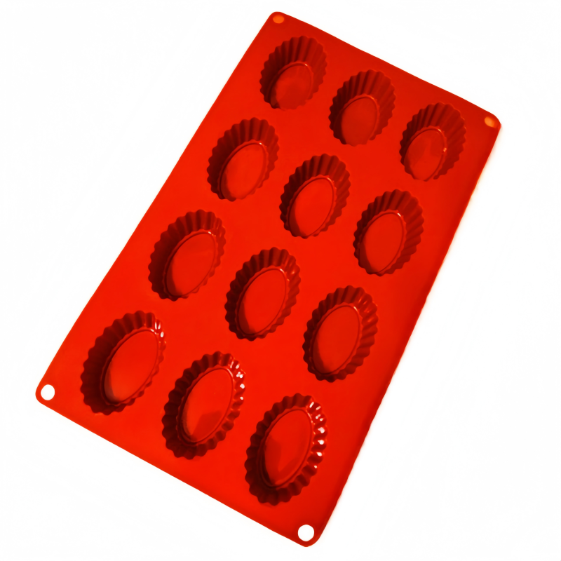 12 Hole Oval Egg Shape Silicon - Kitchen Appliances Baking recension och pris
