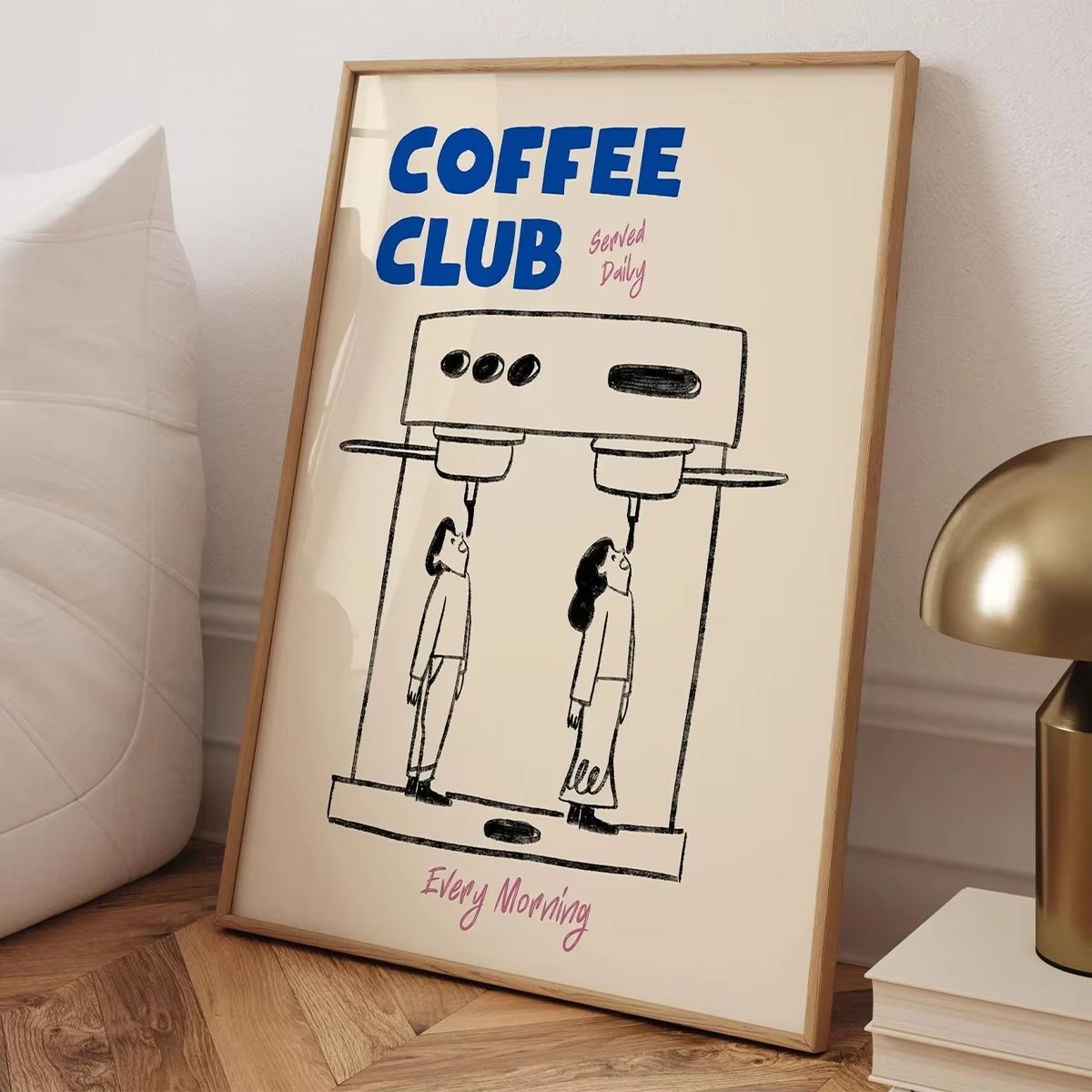 Retro Bonjour Dog Coffee Canva - Kitchen Appliances Vintage recension och pris