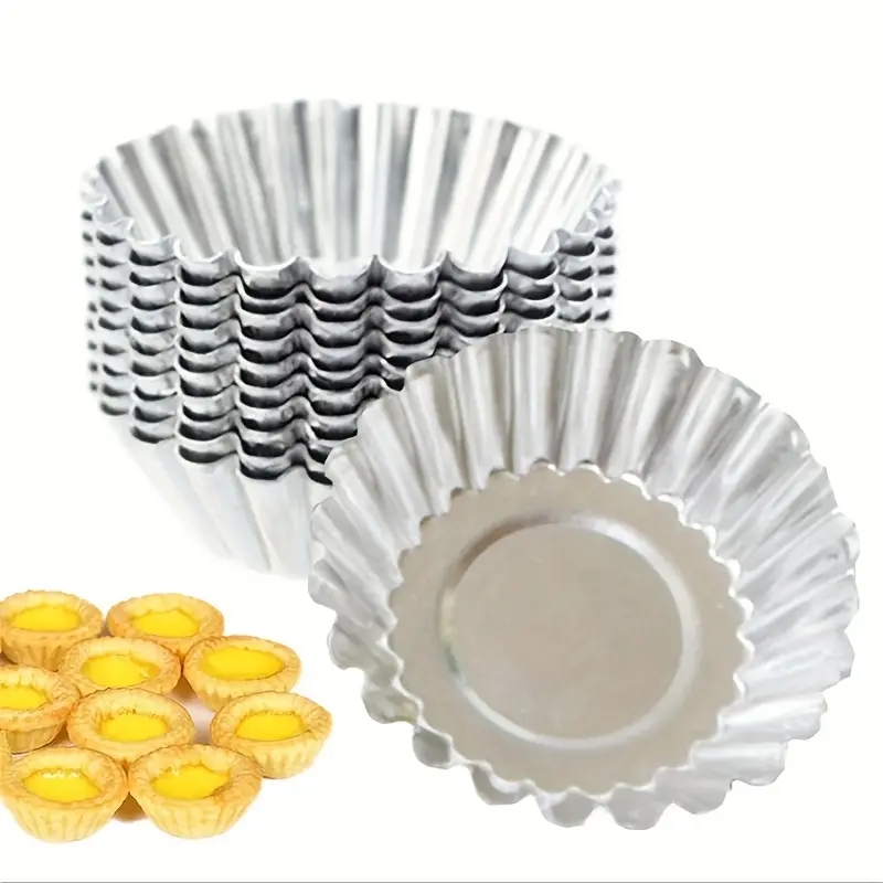 Reusable  Aluminum Egg Tart Mo - Kitchen Appliances Baking recension och pris