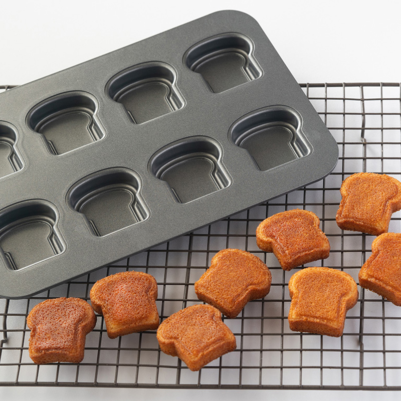 8 Cavity Toast Bread Pattern C - Kitchen Appliances Baking recension och pris