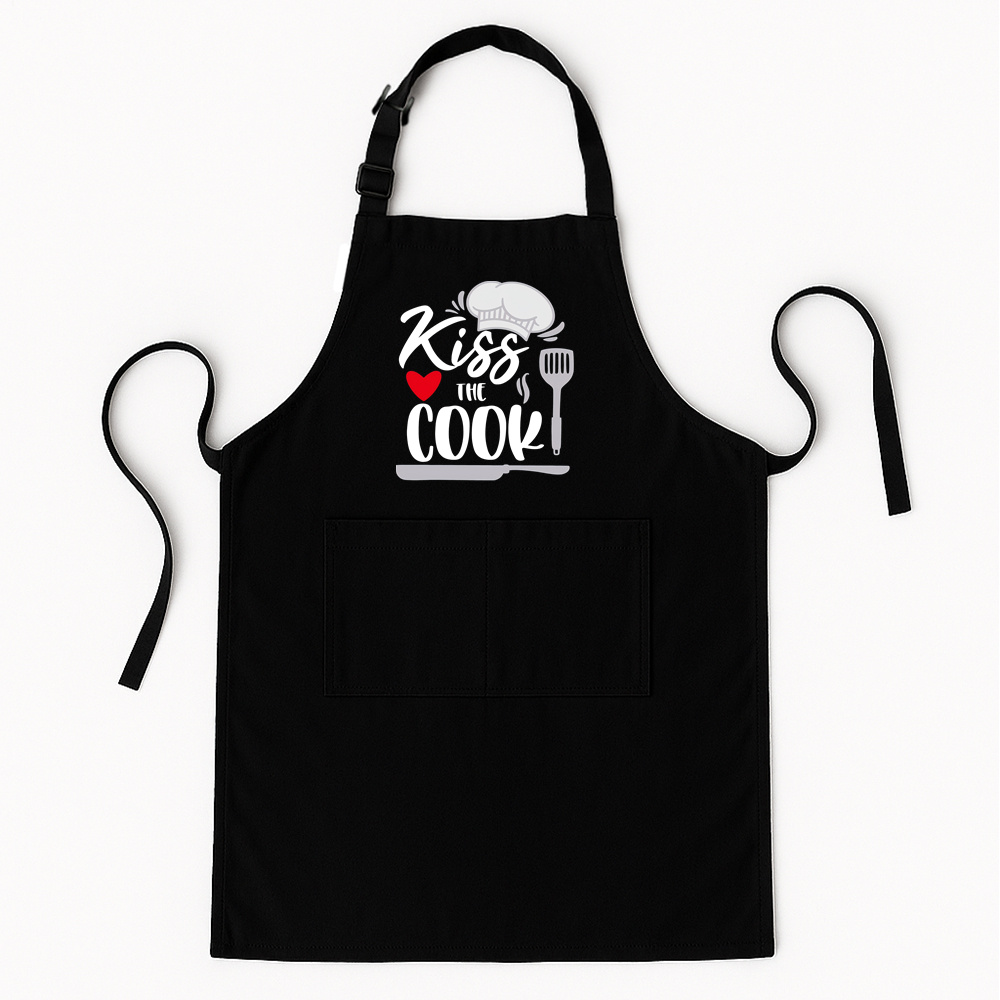 Funny Kiss The Cook Apron Bib  - Kitchen Appliances Hobart recension och pris