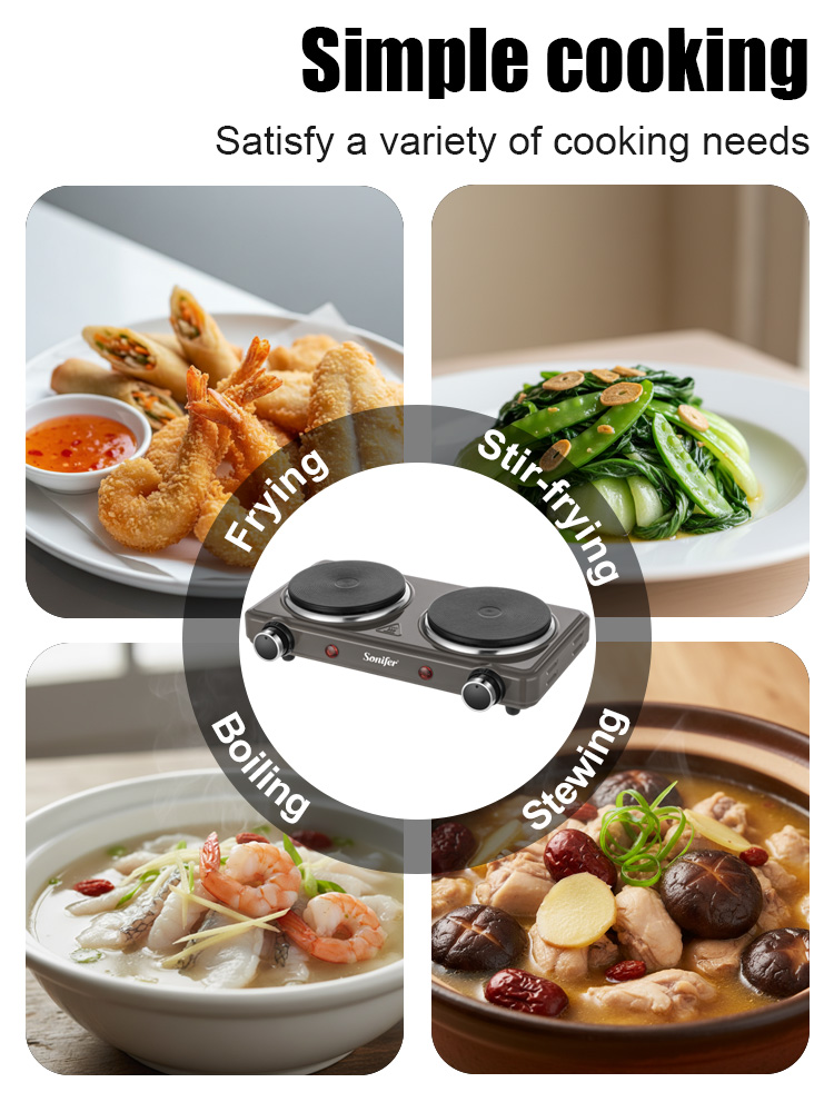 Double Burner Electric Stove S - Kitchen Appliances Electric Stove recension och pris