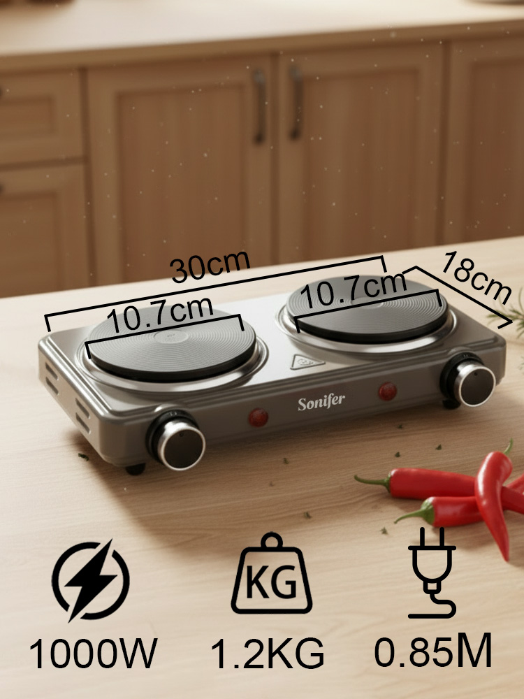 Double Burner Electric Stove S - Kitchen Appliances Electric Stove recension och pris