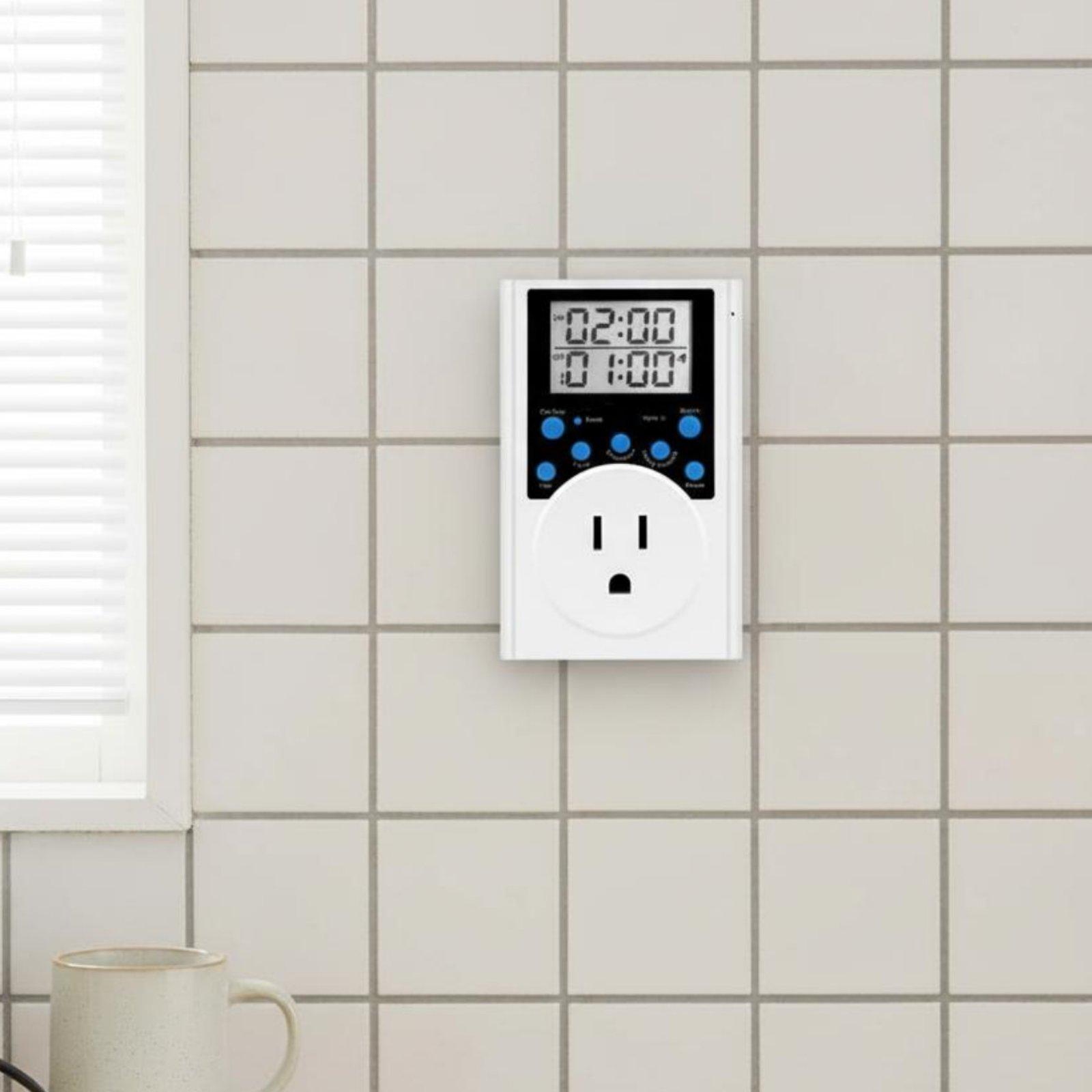 Digital Timer Outlet for Lamps - Kitchen Appliances Outlet recension och pris