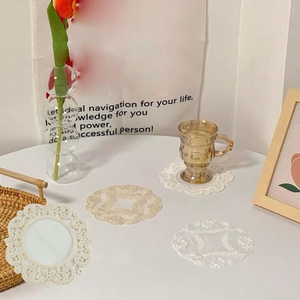 Napkin Lace Embroidered Coaste - Kitchen Appliances Vintage recension och pris