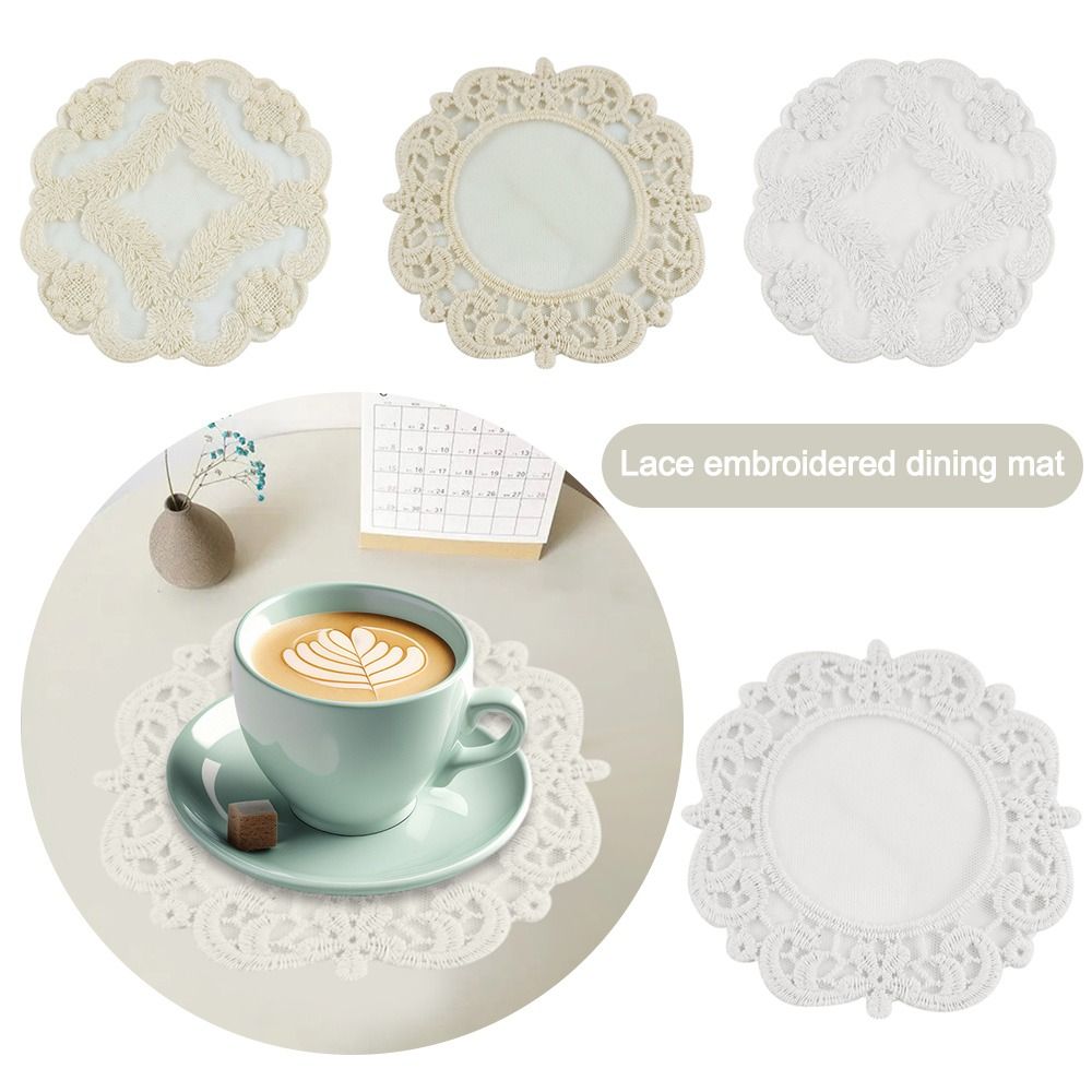 Napkin Lace Embroidered Coaste - Kitchen Appliances Vintage recension och pris