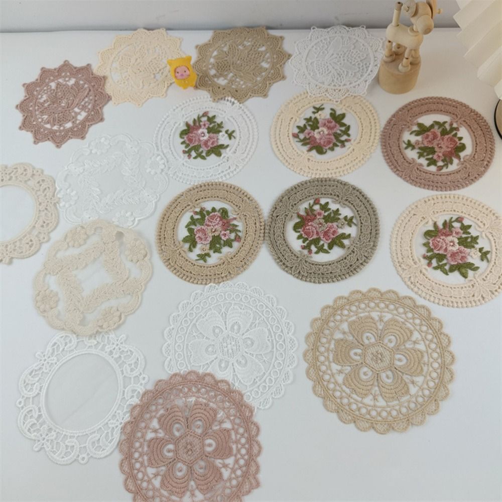 Napkin Lace Embroidered Coaste - Kitchen Appliances Vintage recension och pris