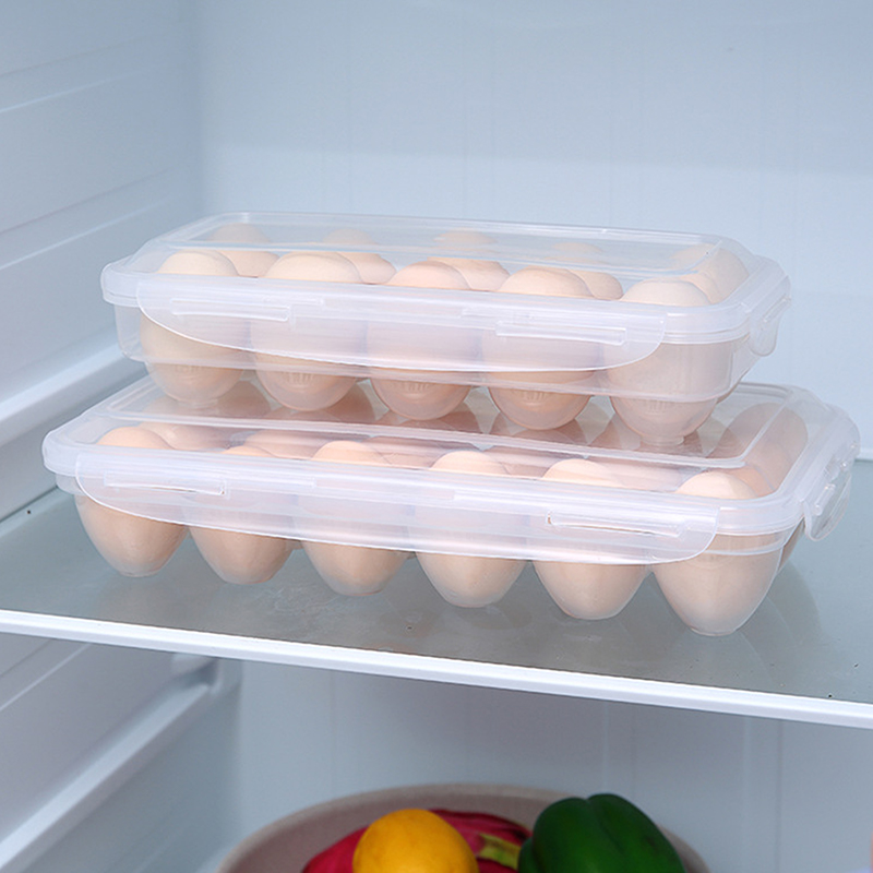 1/2pc 10Grids Egg Storage Box  - Kitchen Appliances Vintage recension och pris