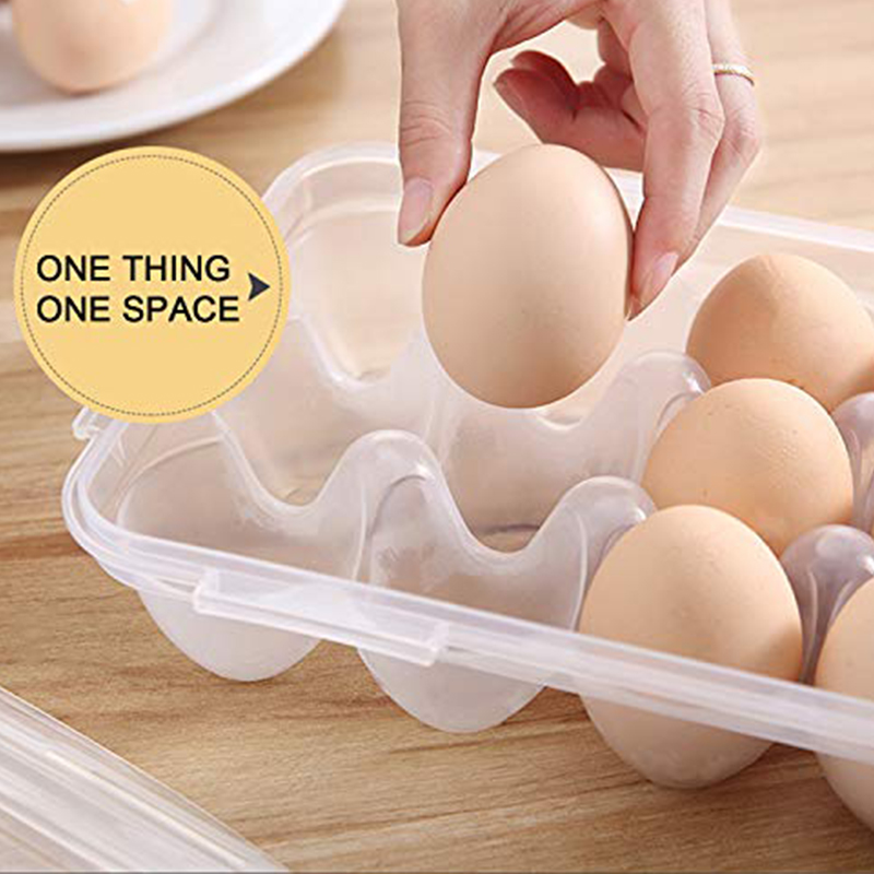 1/2pc 10Grids Egg Storage Box  - Kitchen Appliances Vintage recension och pris