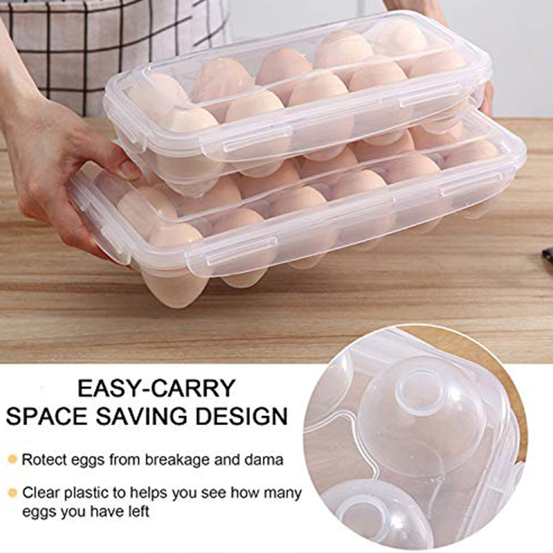 1/2pc 10Grids Egg Storage Box  - Kitchen Appliances Vintage recension och pris