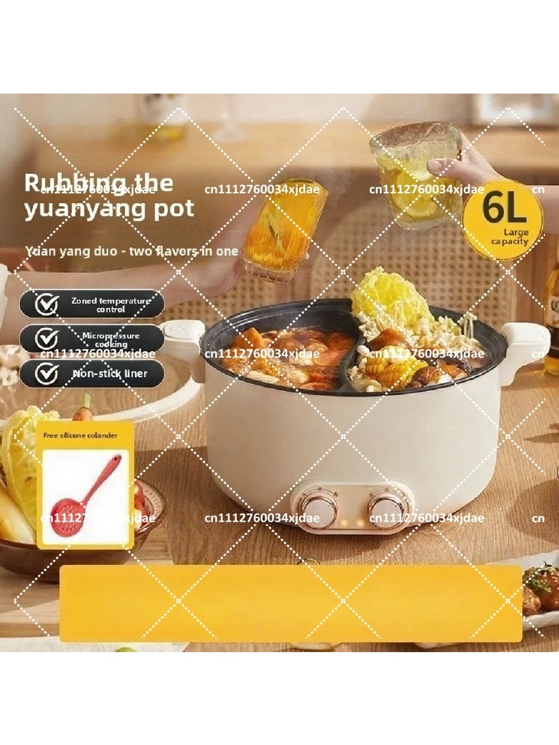 6L 8L Double Pot Electric Hot  - Kitchen Appliances Large recension och pris