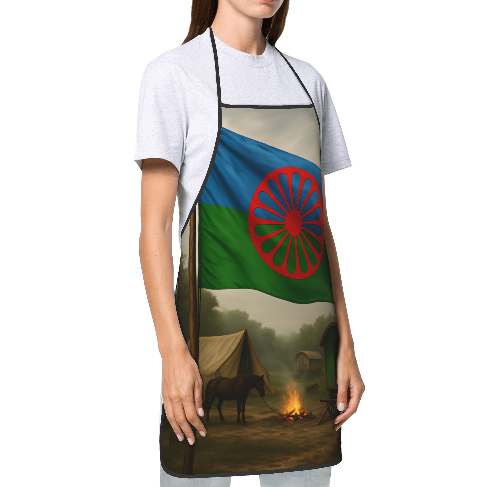Romany Gypsy Flag  Apron  Cook - Kitchen Appliances Hobart recension och pris