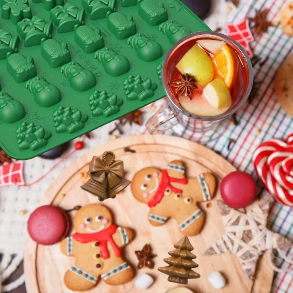 Christmas Silicone Chocolate M - Kitchen Appliances Baking recension och pris