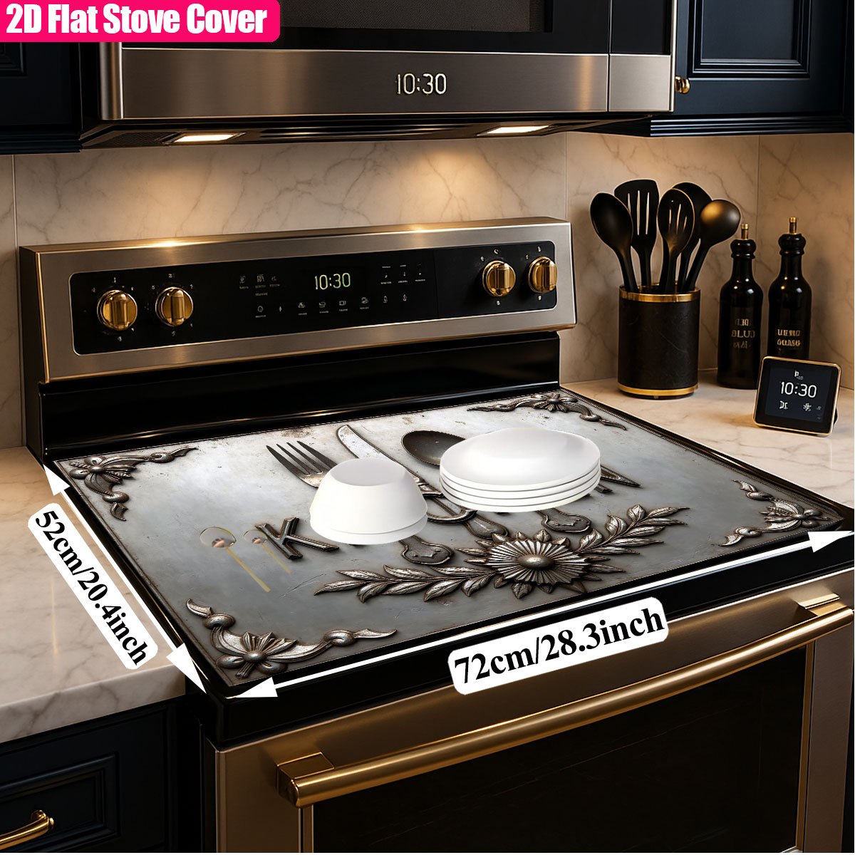 Heavy Duty Metal Stove Top Cov - Kitchen Appliances Electric Stove recension och pris