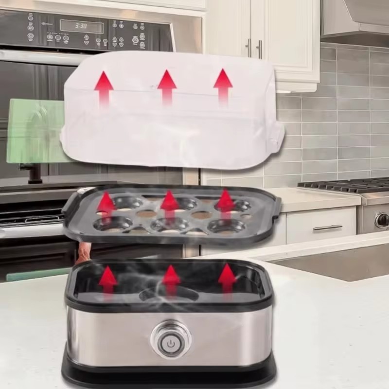 Compact 6-Egg Cooker with 200W - Egg Cooker Rapid recension och pris